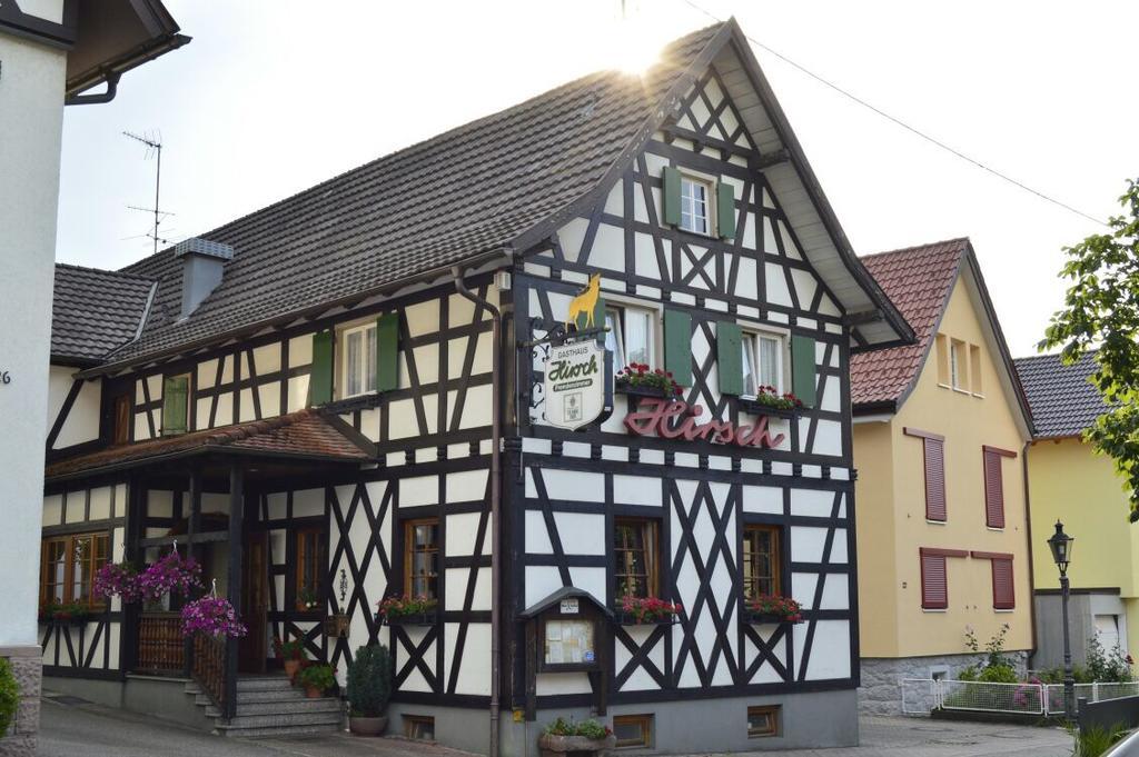 Hotel Gasthaus Hirsch Kappelrodeck Exterior foto